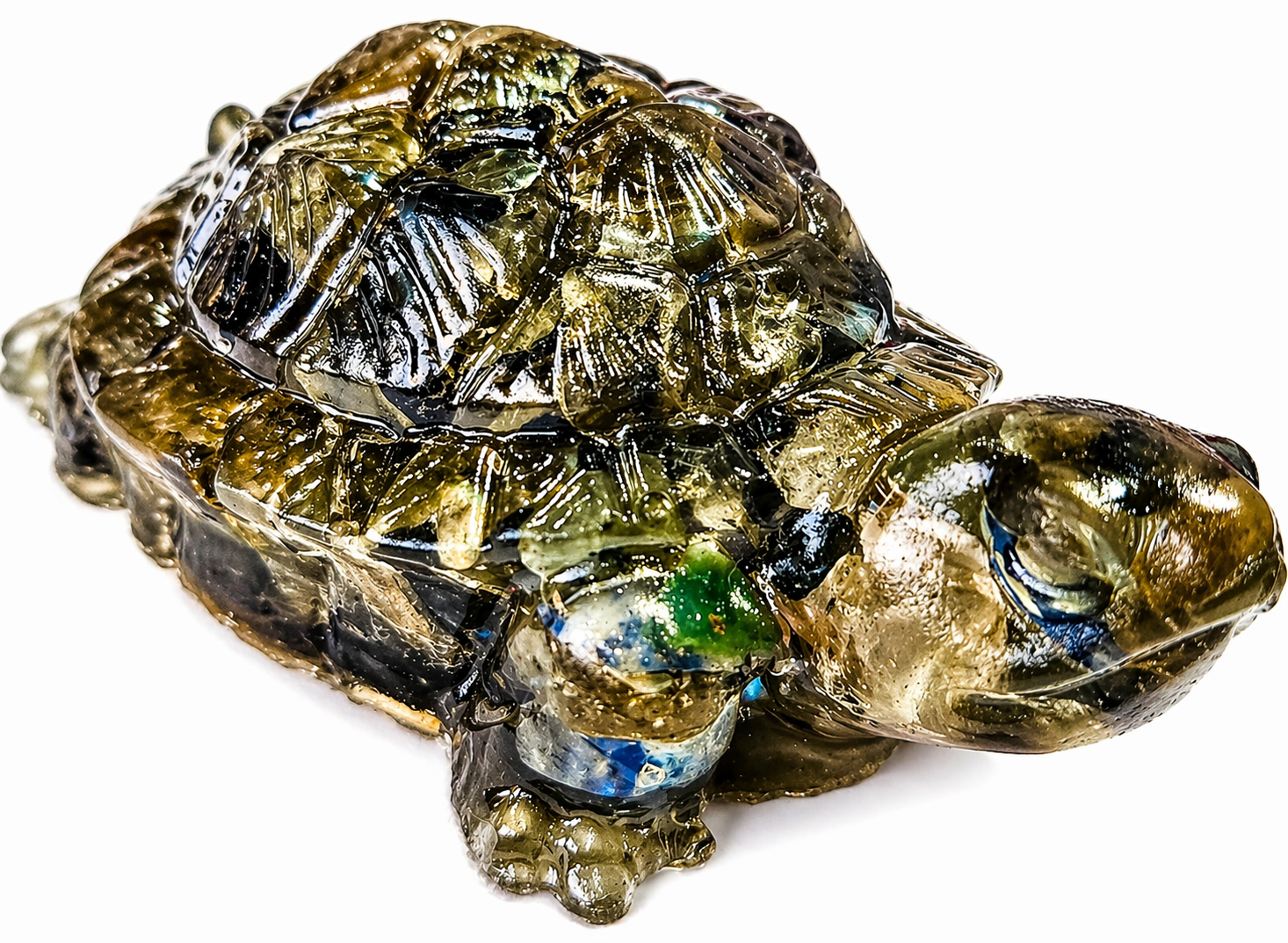 1 Pyrite Turtle – PE0060426 - Image 1