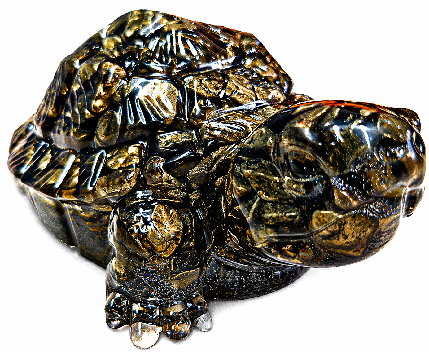 1 Pyrite Turtle – PE0040426 - Image 1