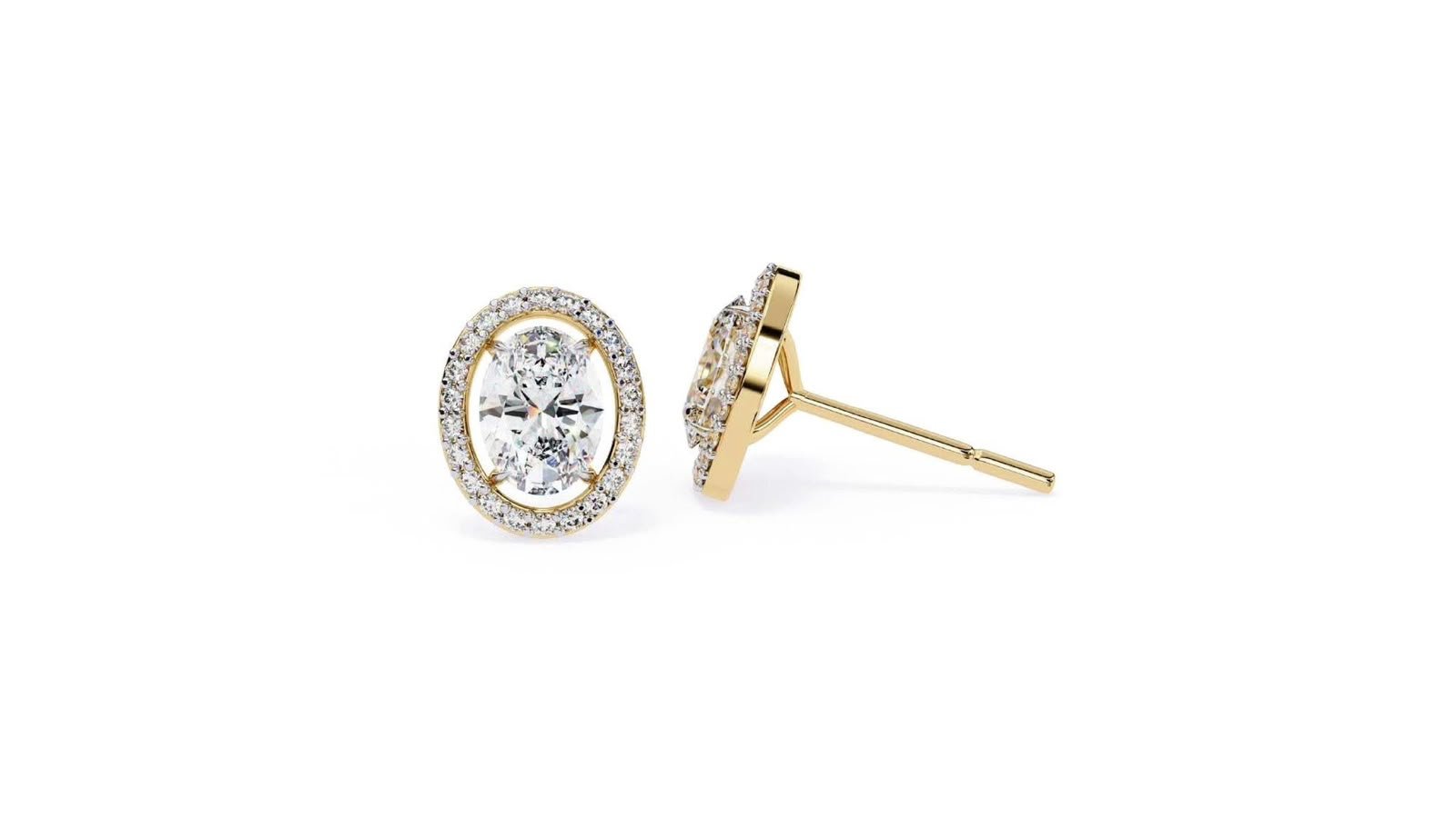 1 Diamond Stud Earrings - D0010626 - Image 1