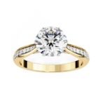 Solitaire Diamond Ring  - D0040626