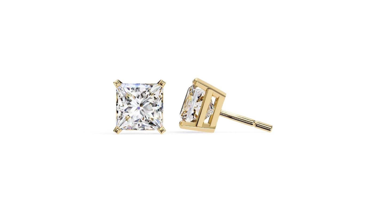 6 Diamond Stud Earrings - D0060626 - Image 1