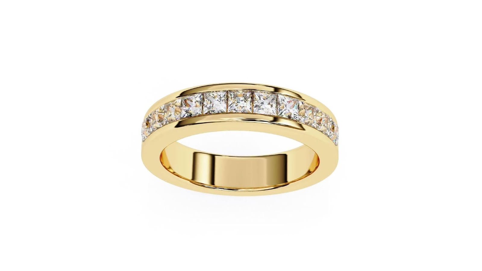 9 Solitaire Diamond Ring – D0090626 - Image 1